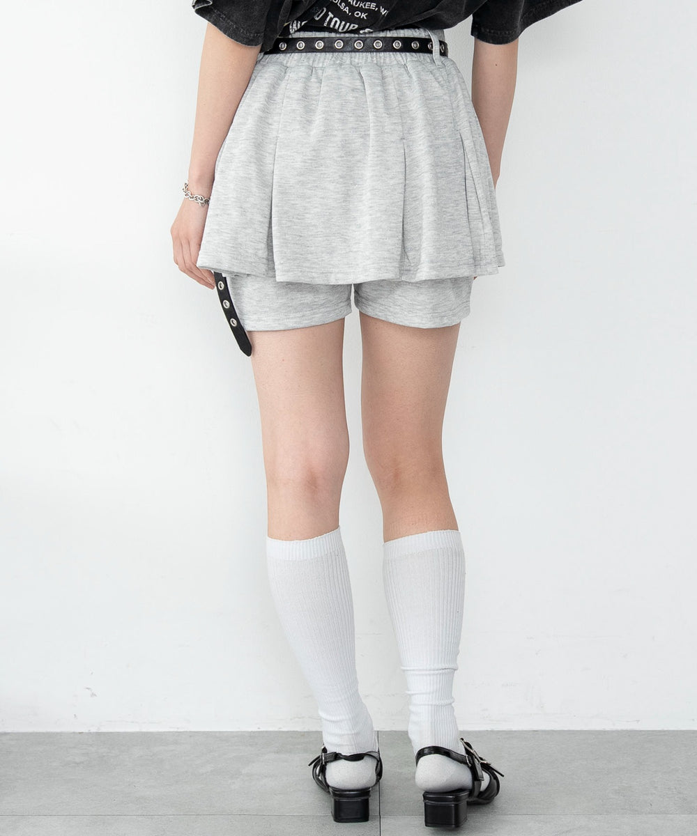 杢グレー　モデル：166cm F着用