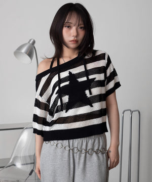 ホワイトボーダー　モデル：159cm F着用