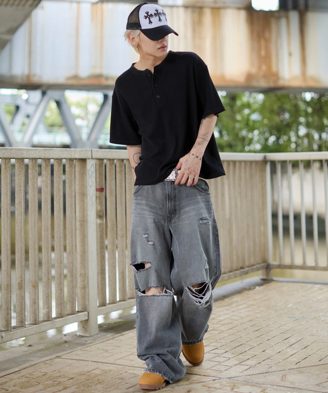 デニムブラックソノタ モデル：175cm L着用