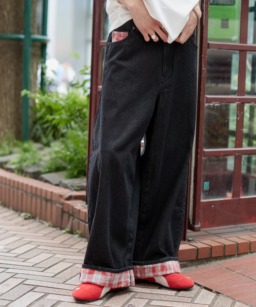 デニムブラックソノタ モデル：182cm L着用