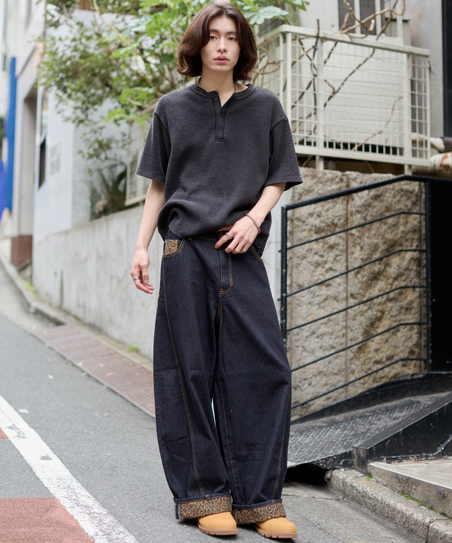 デニムインディゴ モデル：182cm L着用