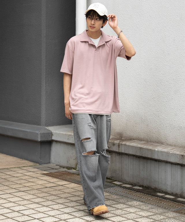 ピンク モデル：180cm L着用