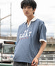 ブルーチェック1 モデル：180cm L着用