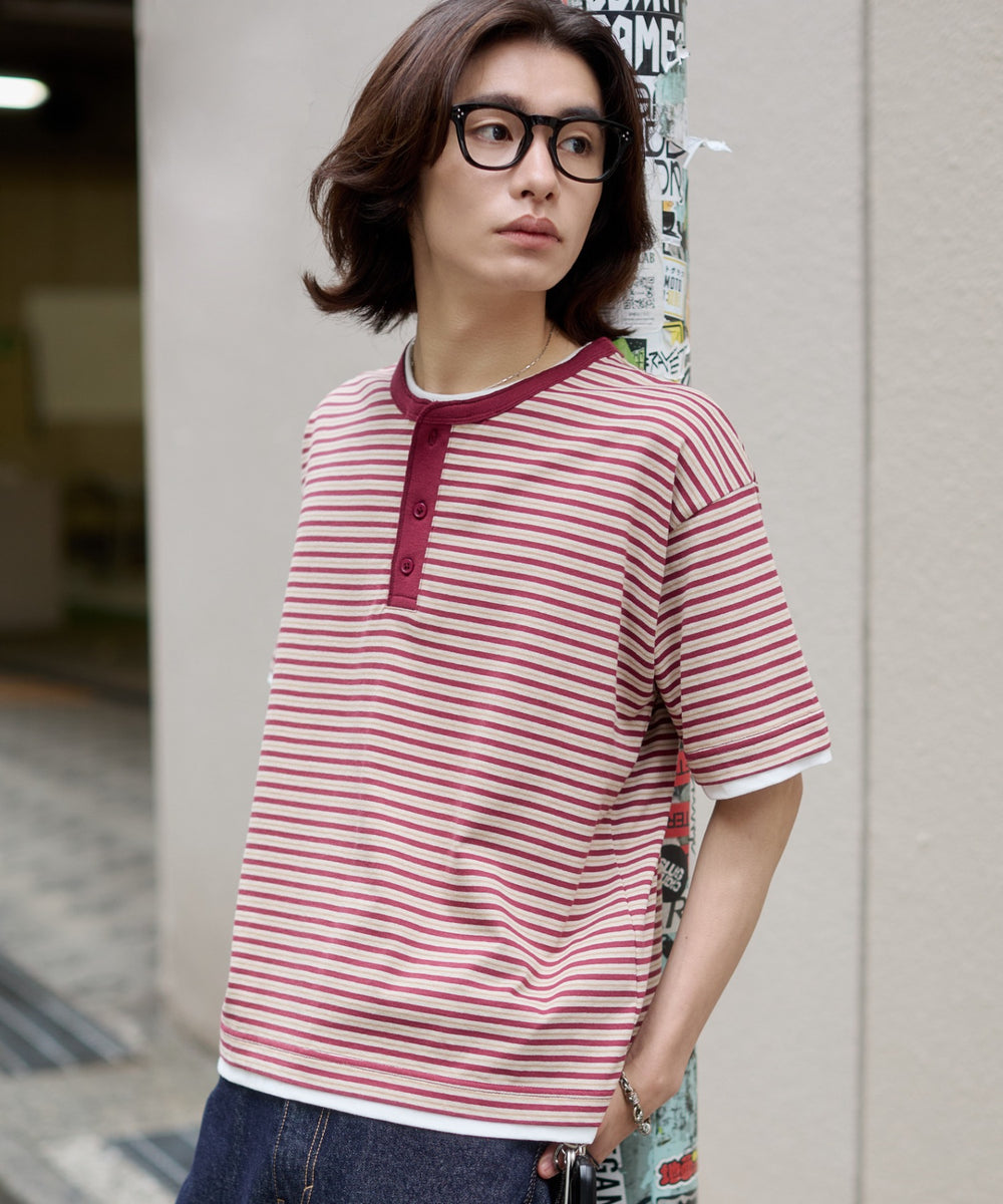 レッドボーダー モデル：182cm L着用