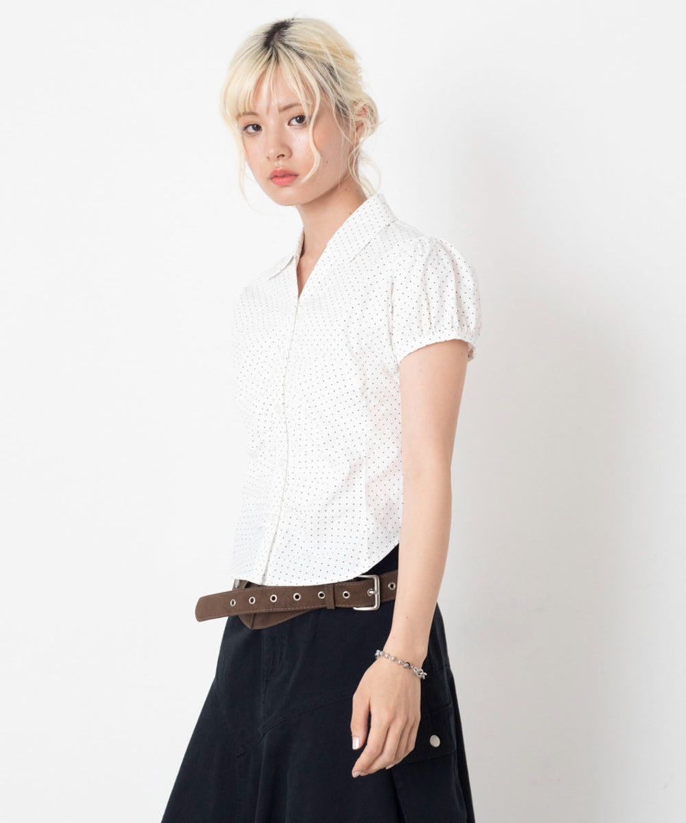 ホワイト　モデル：166cm F着用