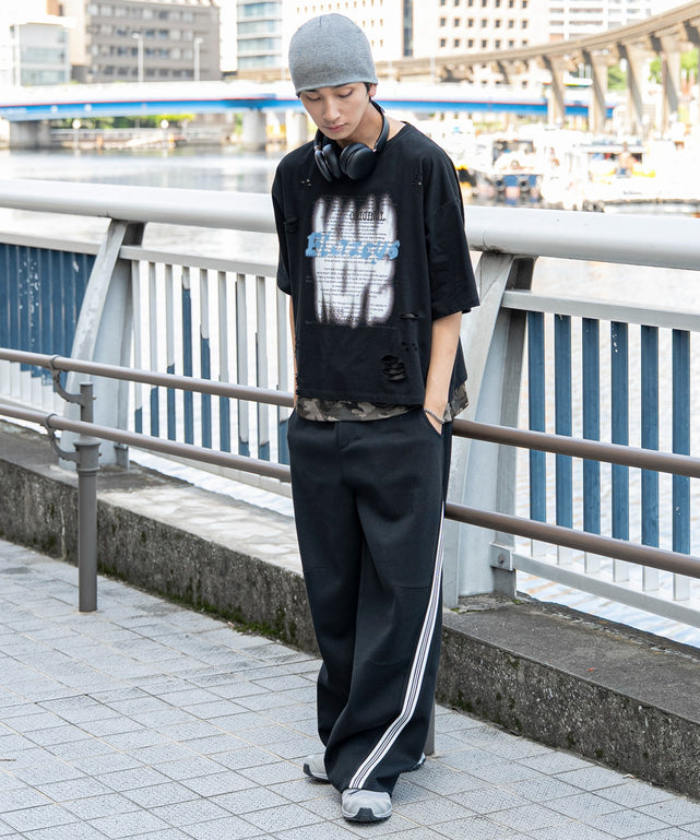 ブラック モデル：180cm L着用