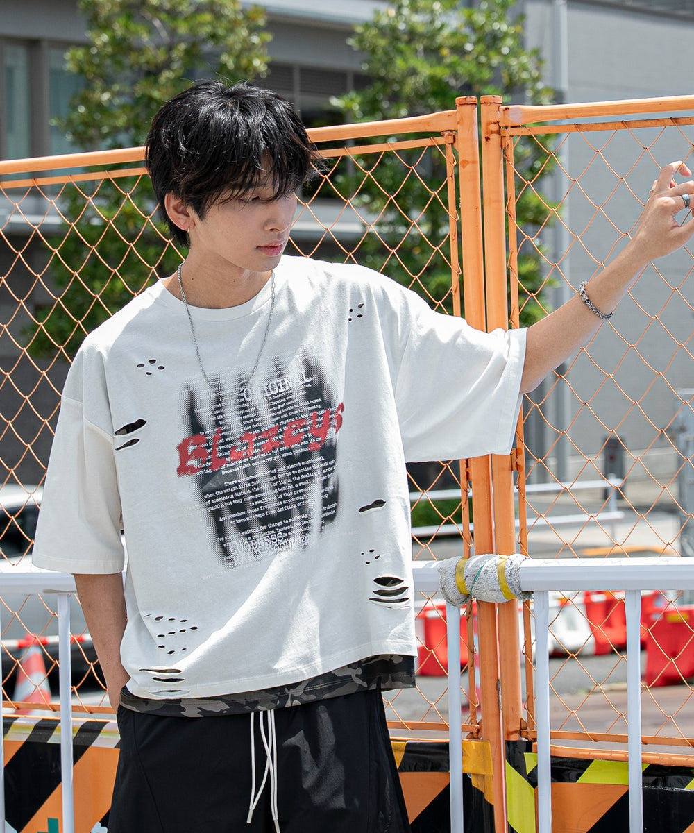 ホワイト モデル：180cm L着用