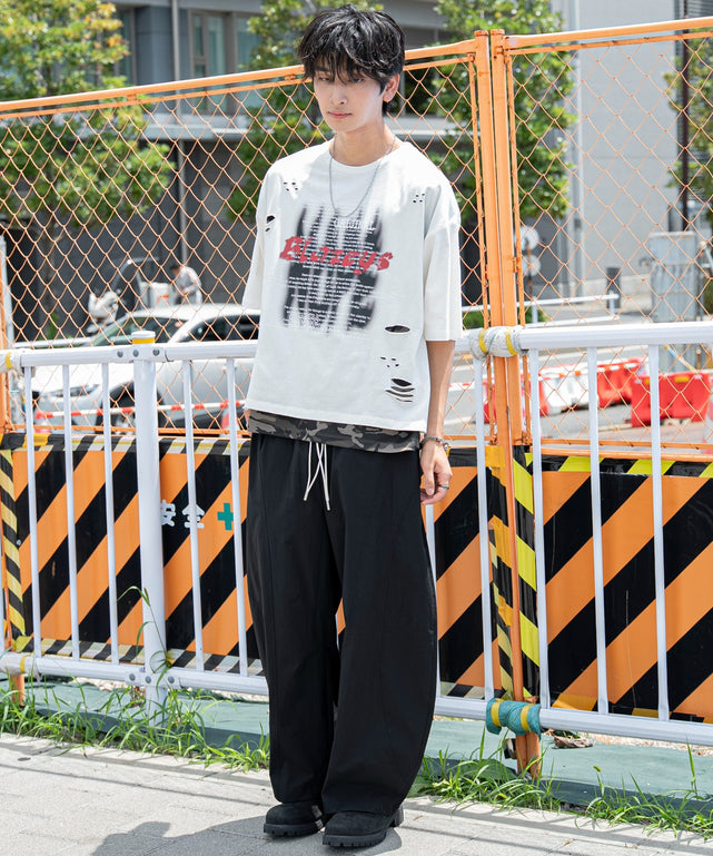 ホワイト モデル：180cm L着用
