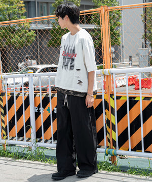 ホワイト モデル：180cm L着用