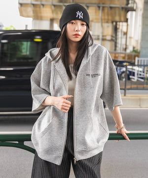 杢グレー　モデル：159cm L着用