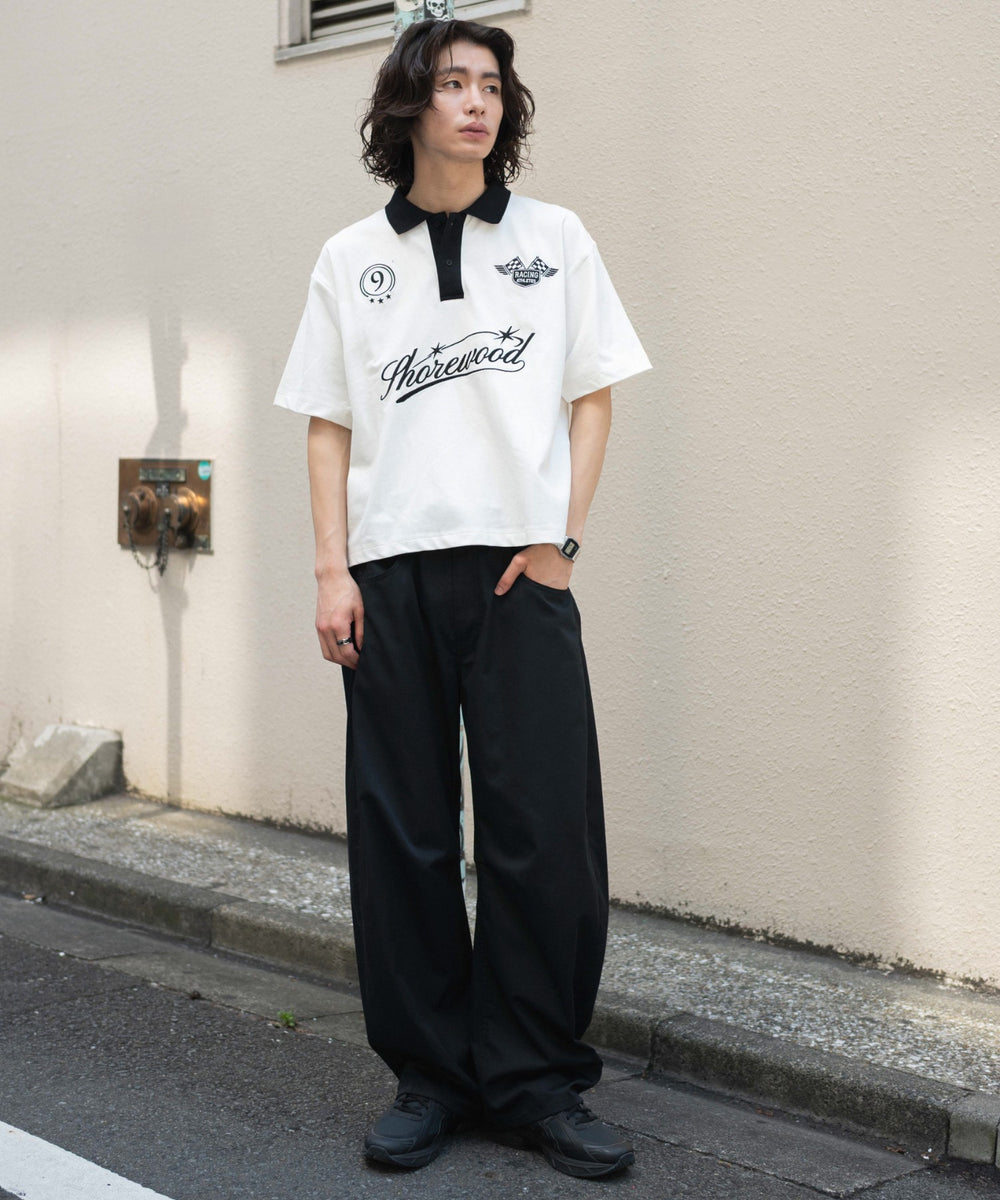 ホワイト モデル：182cm L着用