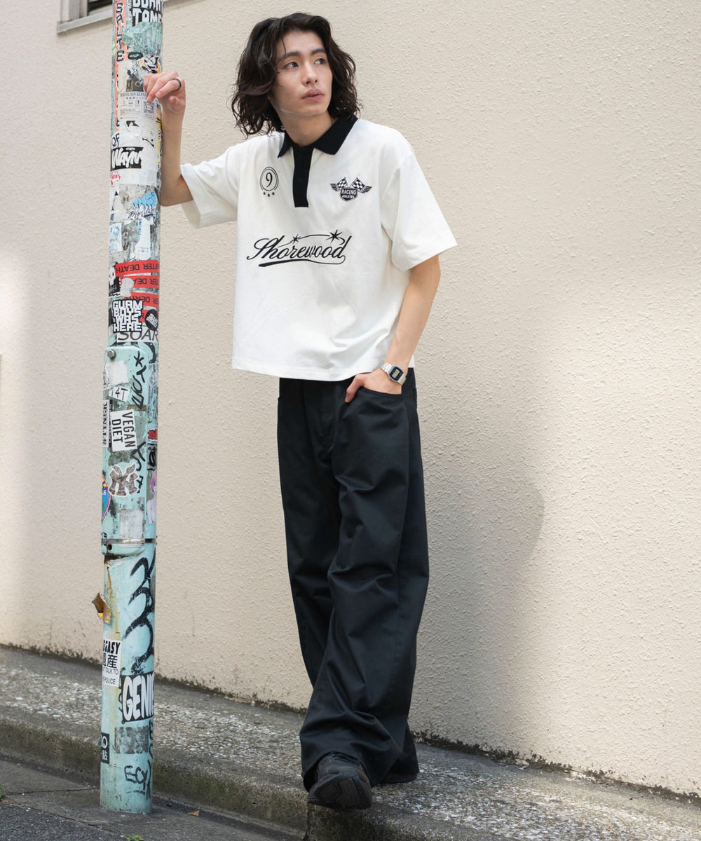 ホワイト モデル：182cm L着用