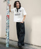 ホワイト モデル：182cm L着用