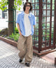 ブルー モデル：182cm L着用