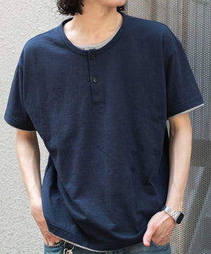 ネイビー モデル：182cm L着用