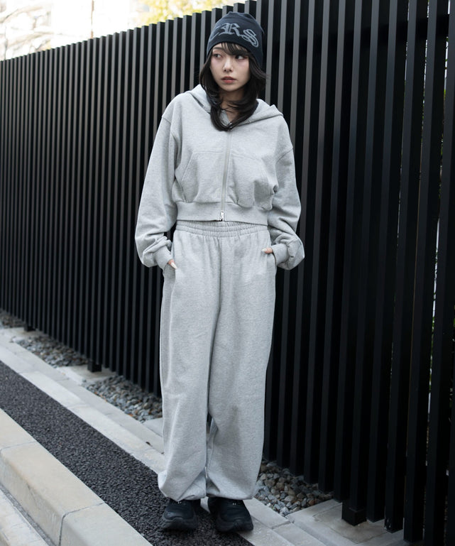 杢グレー　モデル：159cm F着用