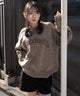 ブラウン　モデル：159cm M着用