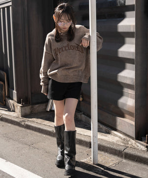 ブラウン　モデル：159cm M着用