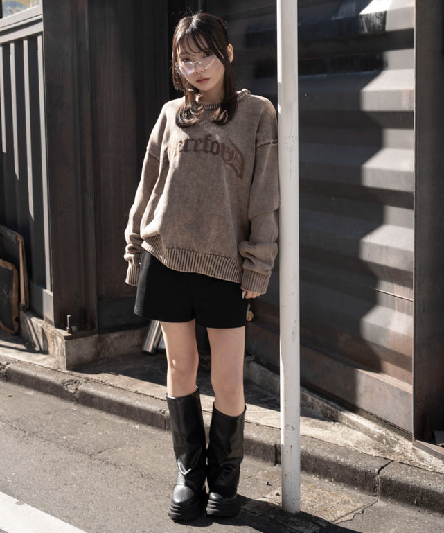 ブラウン　モデル：159cm M着用