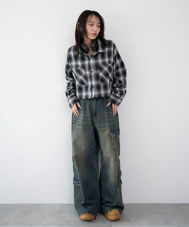 ブラック　モデル：159cm F着用