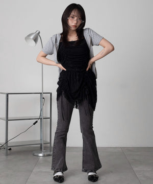 ブラック　モデル：159cm F着用