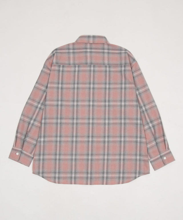 オンブレチェックシャツ（LS）