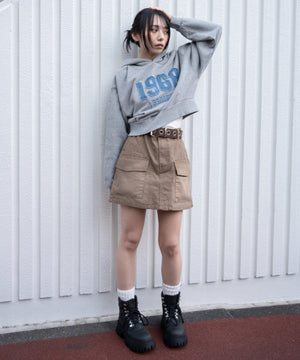 杢グレー モデル：159cm F着用