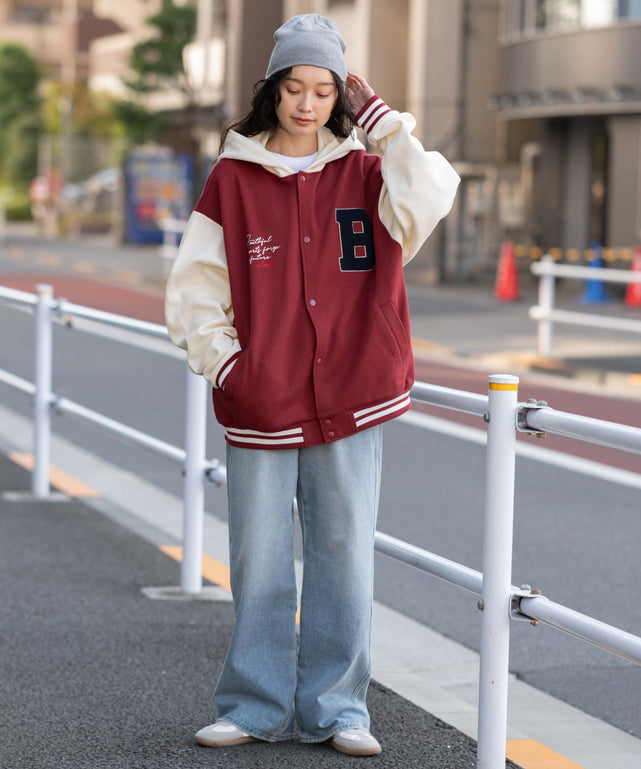 ワイン　モデル：161cm L着用