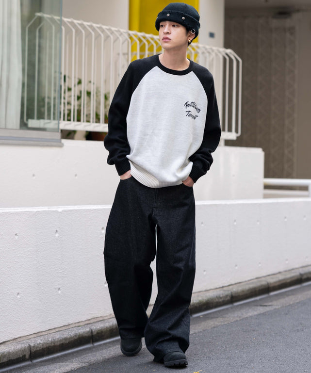 デニムブラック モデル：180cm L着用