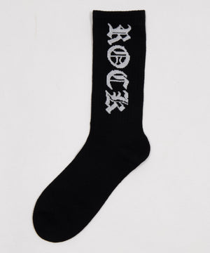 オールドイングリッシュロゴソックス（R）(25-27cm)