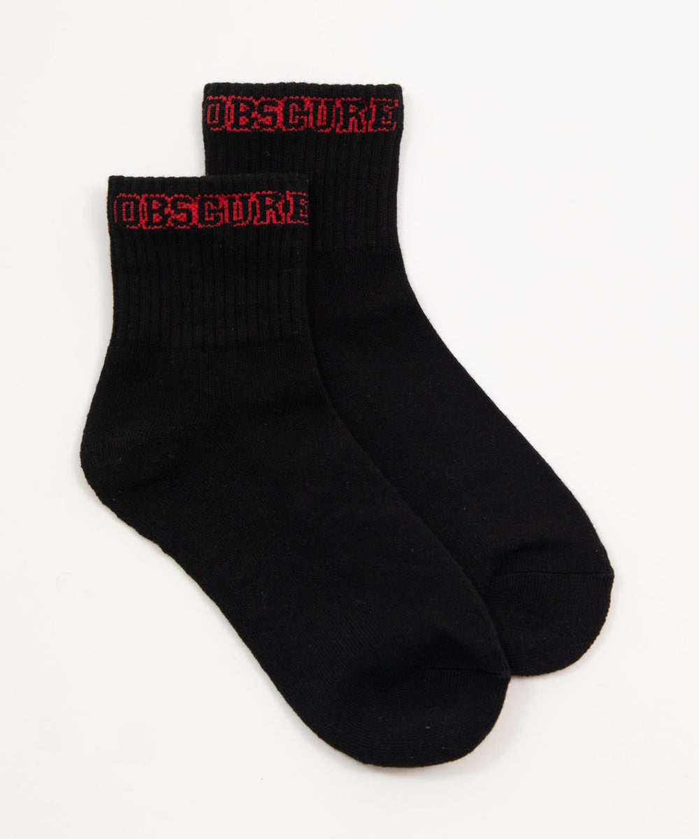 履き口ロゴリブソックス（HA）(25-27cm)