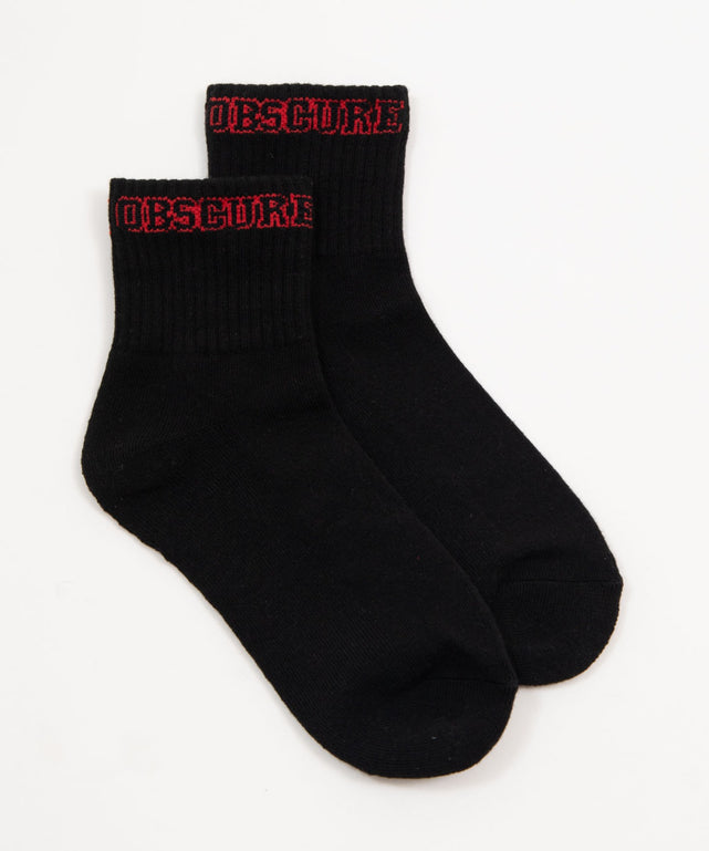 履き口ロゴリブソックス（HA）(25-27cm)