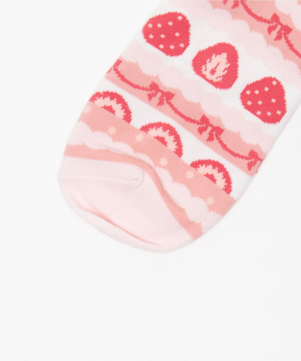 ケーキ柄ショートソックス(23-25cm)