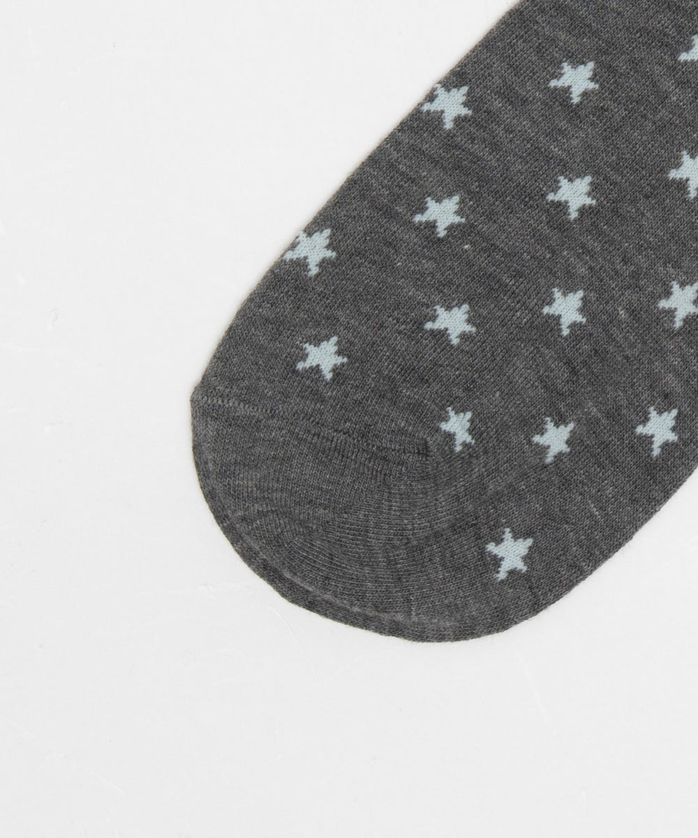 スター総柄ソックス(23-25cm)