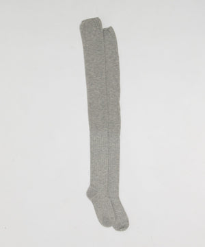 ゆるクシュ切替リブムジニーハイソックス(23-25cm)
