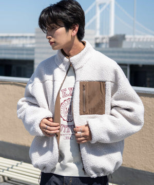 ベージュ モデル：180cm L着用