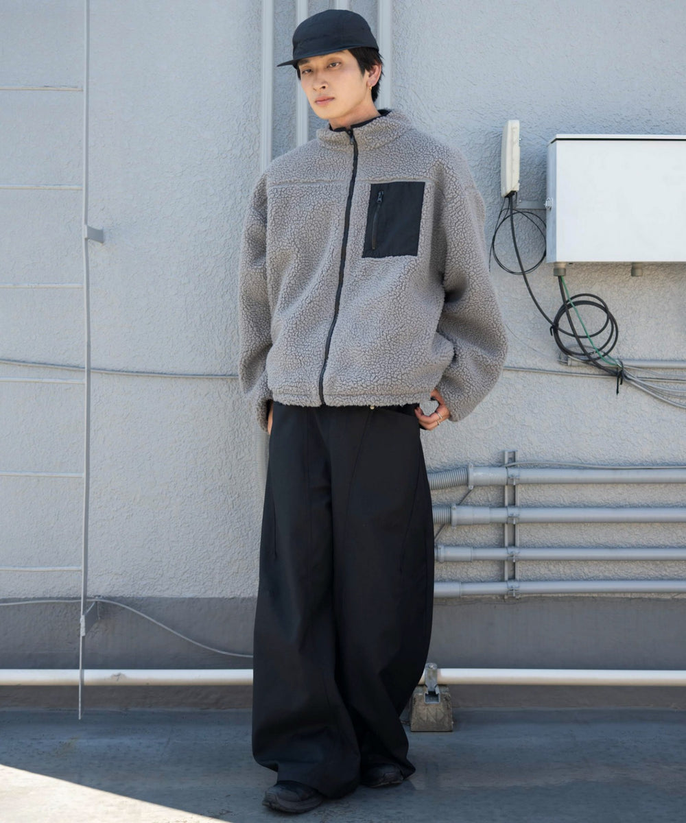 グレー モデル：180cm L着用