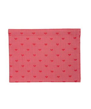 シュシュ付きベイビーハートレースアップ痛バッグS