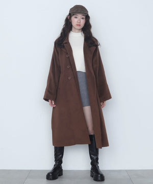 ブラウン　モデル：163cm M着用