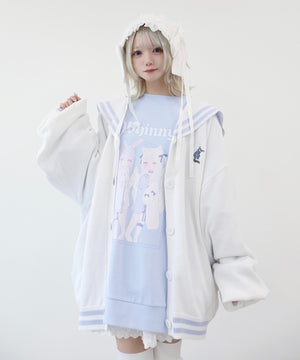 天才秀才クールな学生カーディガン
