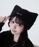 うまれたて猫パンチ帽/ブラック