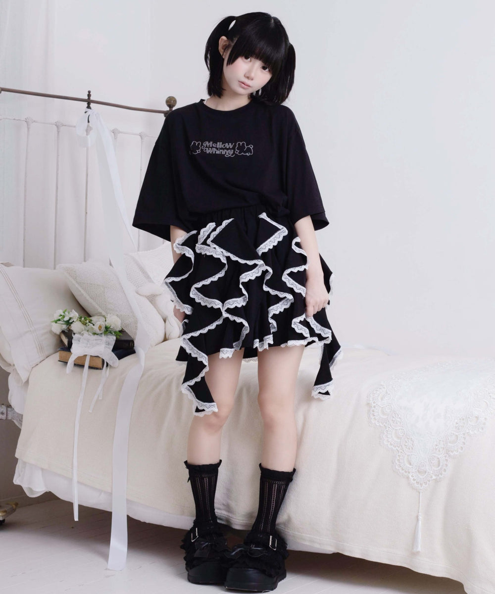 MAXレベルのふりるスカート