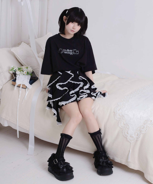 MAXレベルのふりるスカート