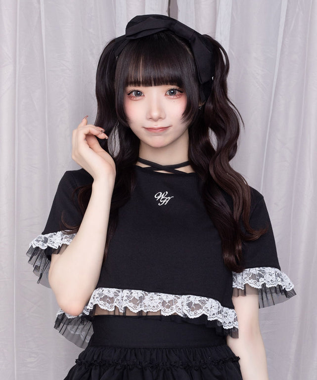 ロマンチストときめきT/ブラック