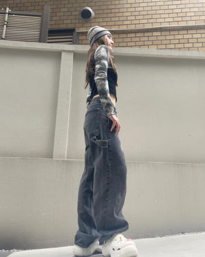 タイダイレイヤードトップス