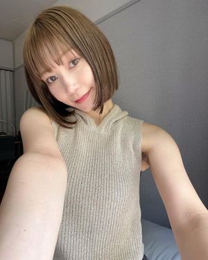 ノースリニットフーディ