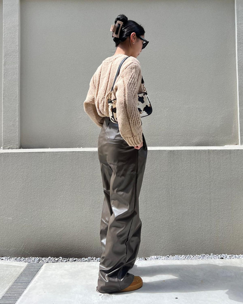 ウエストタックワイドボトム