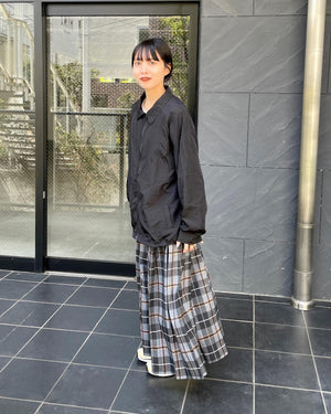 チェックプリーツスカート