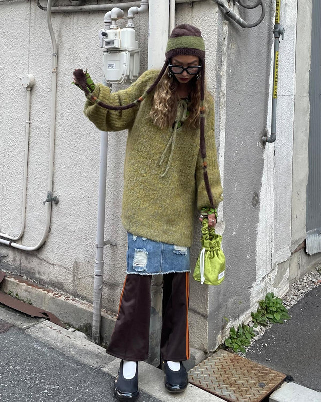 デザインブークレビッグプルオーバー