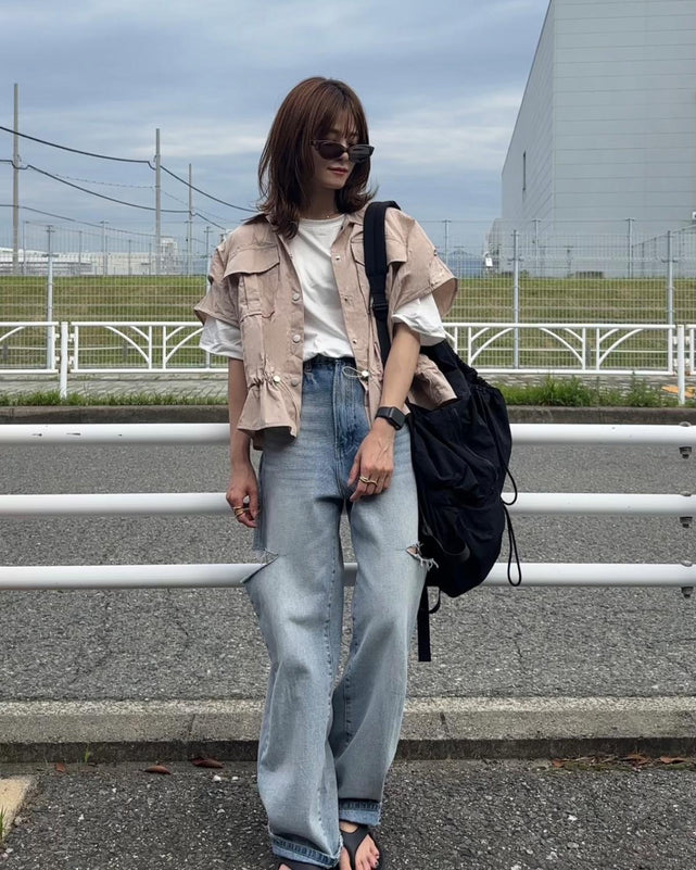 ノースリーブシャケット